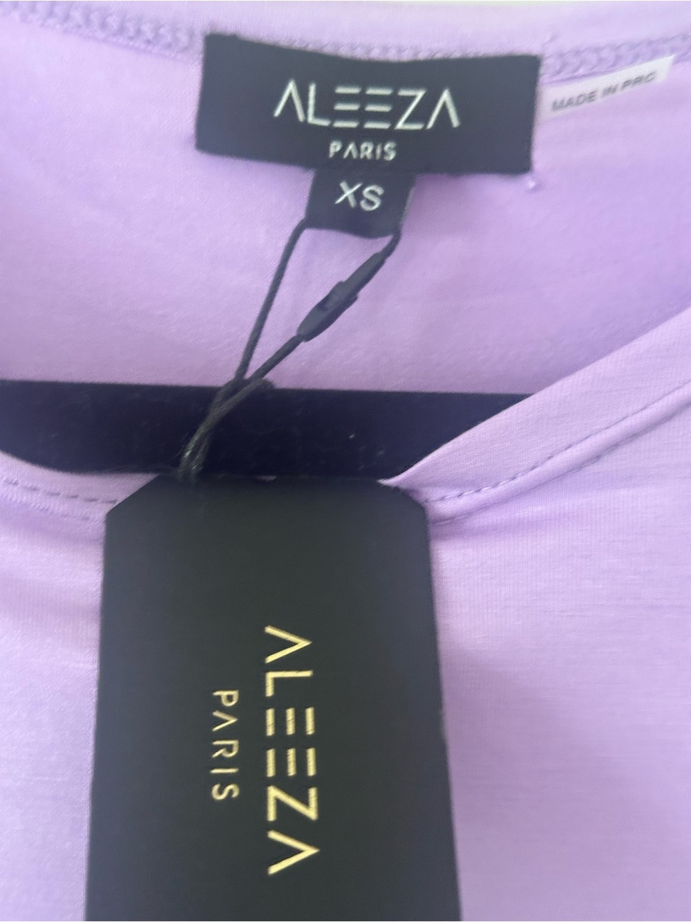 Aleeza Paris Women's Lavender Blouse - XS